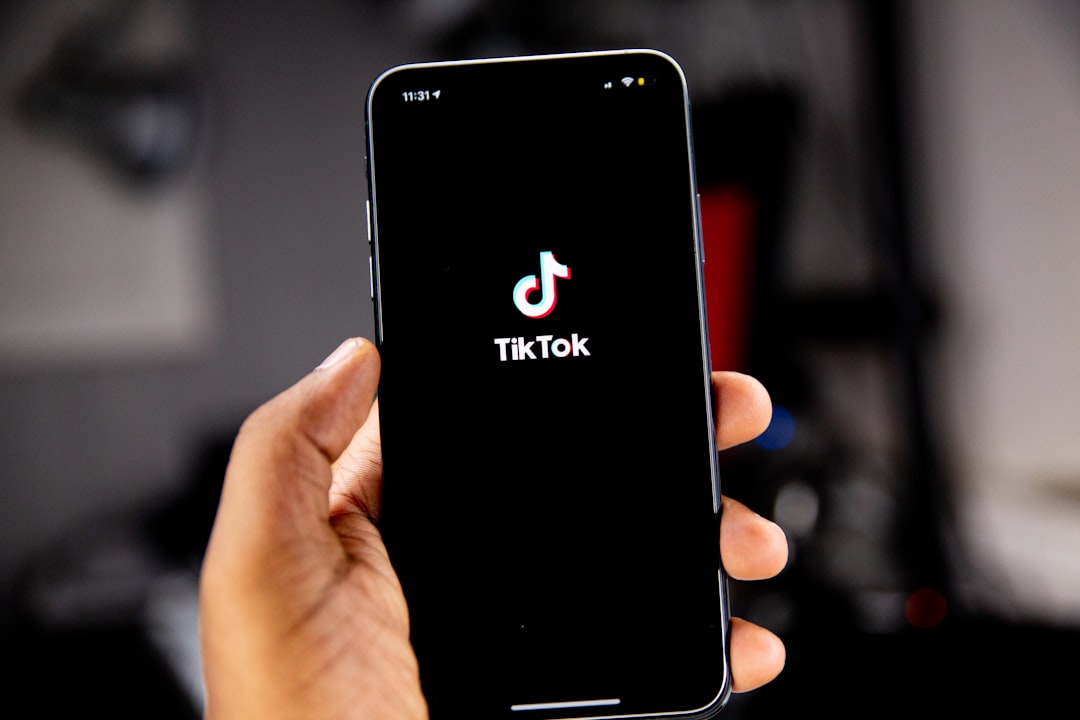 TikTok video marketing expert creating live streaming content on mobile device